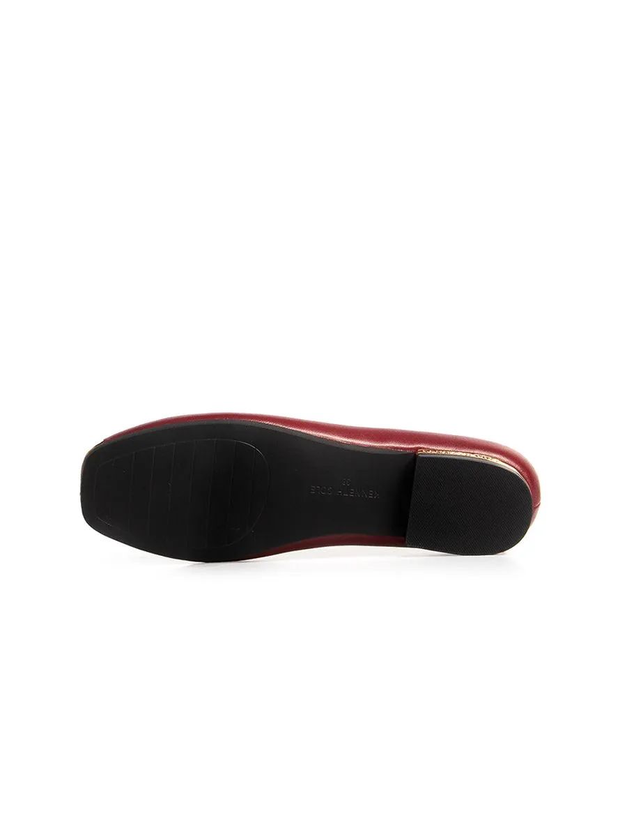 KENNETH COLE WOMEN FLATS ASTAIRE FLATS X ANNE THONGPRASOM / BORDEAUX WINE