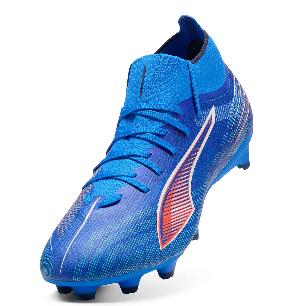 PUMA Ultra 6 Match+ FG/AG Unisex Football Shoes Blue - PU097SH469ENTH