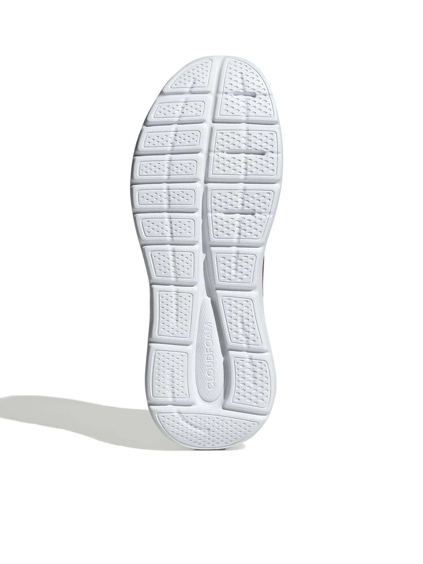 ADIDAS Women Sneaker Cloudfoam Comfy Preloved Crimson / Cloud White / Semi Pink Spark