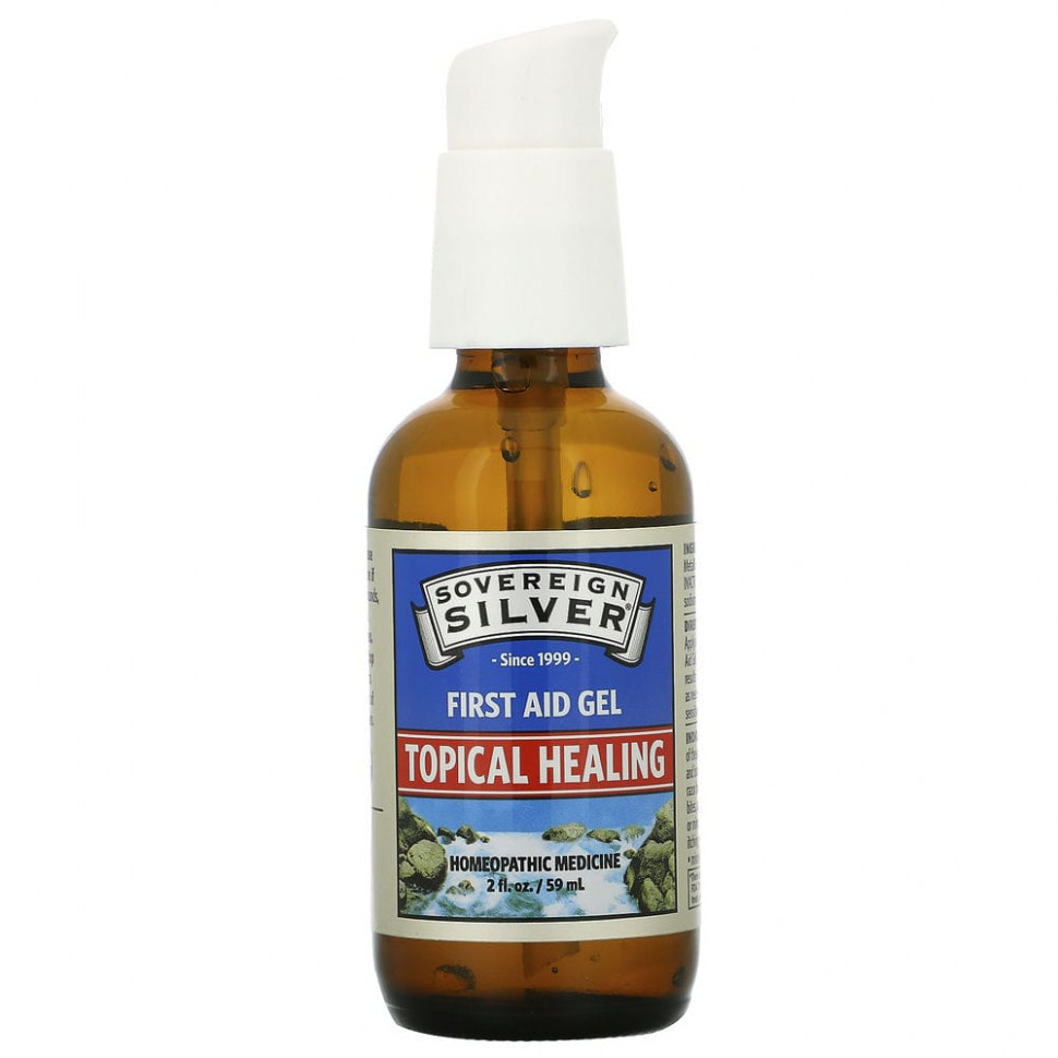 Sovereign Silver, гель для оказания первой помощи, 59 мл (2 жидк. унции)