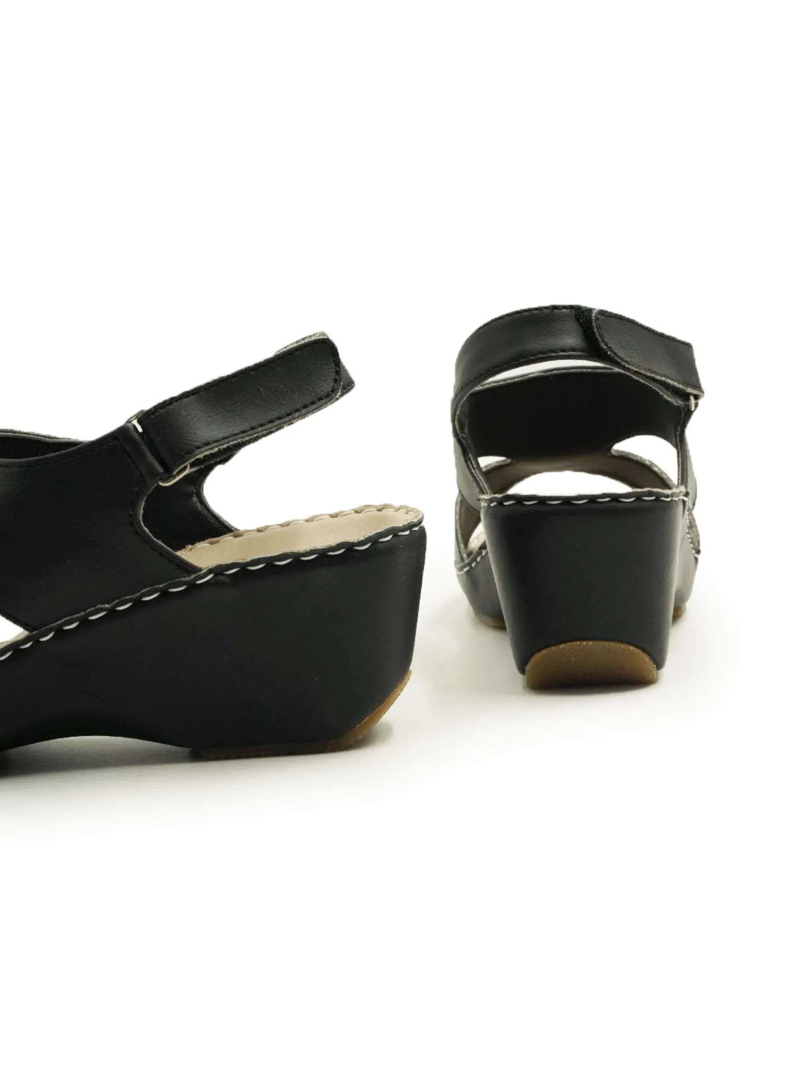 SENSO Women Comfort Sandals E87044 Black