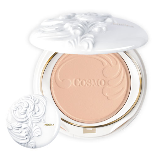 Нежная выравнивающая пудра Mistine Cosmo SPF 25 PA++ 2 оттенка