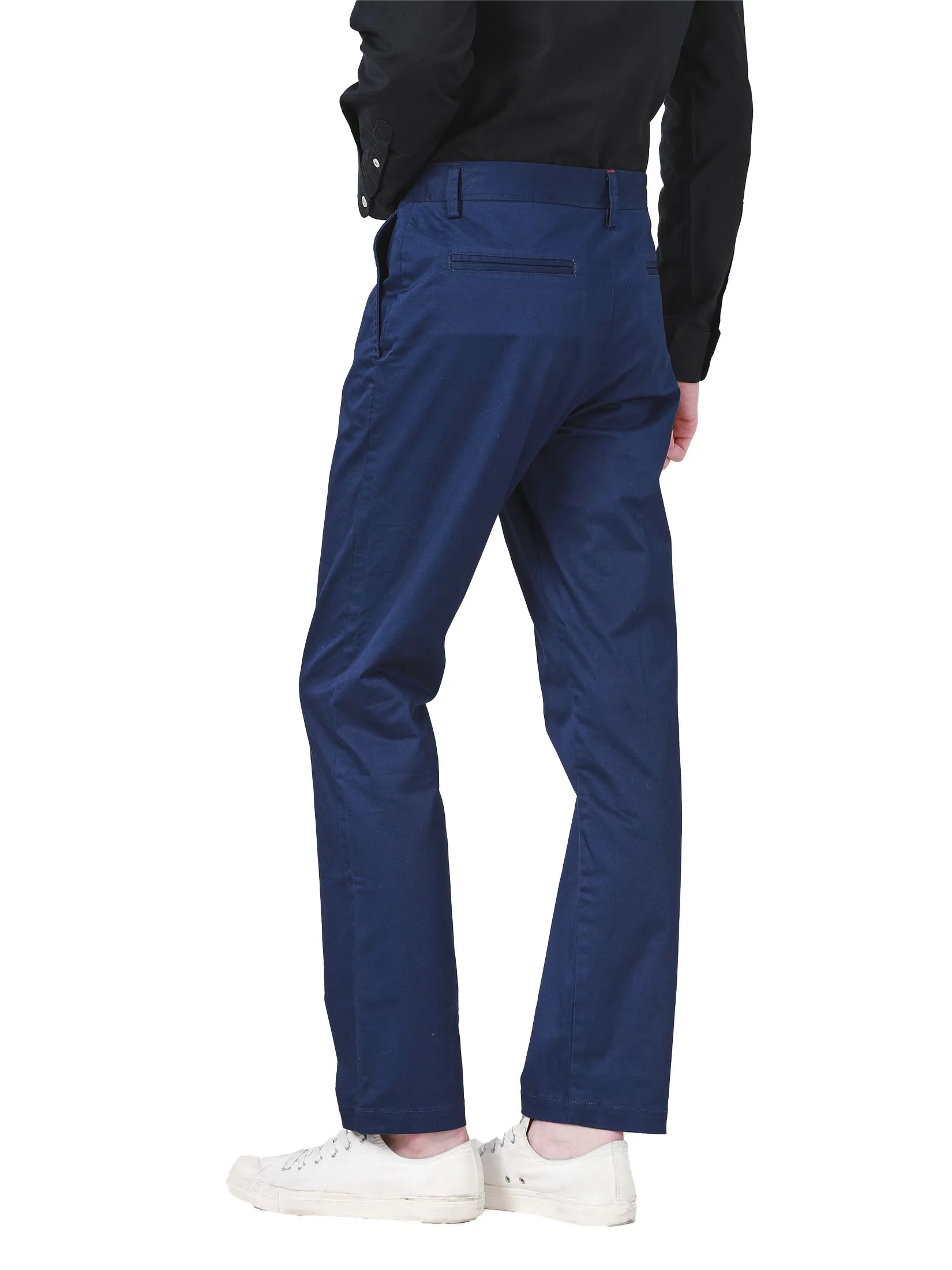 JOHN HENRY Men's Pants (Slim Fit) ESSENTIALS Navy