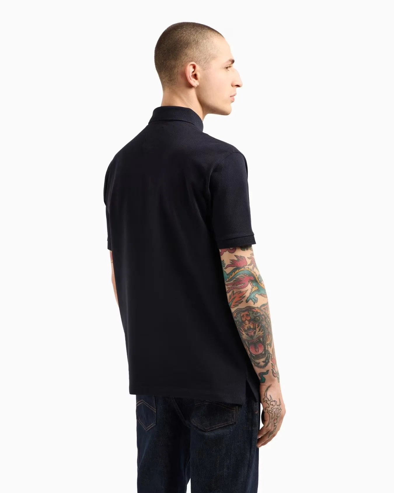 ARMANI EXCHANGE Polo Men XM000367-AF13022-UB101 Blue