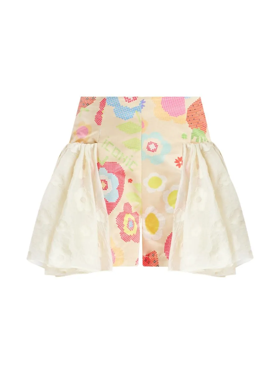 ICONIC WOMAN CREAM PRAIRIE SHORTS