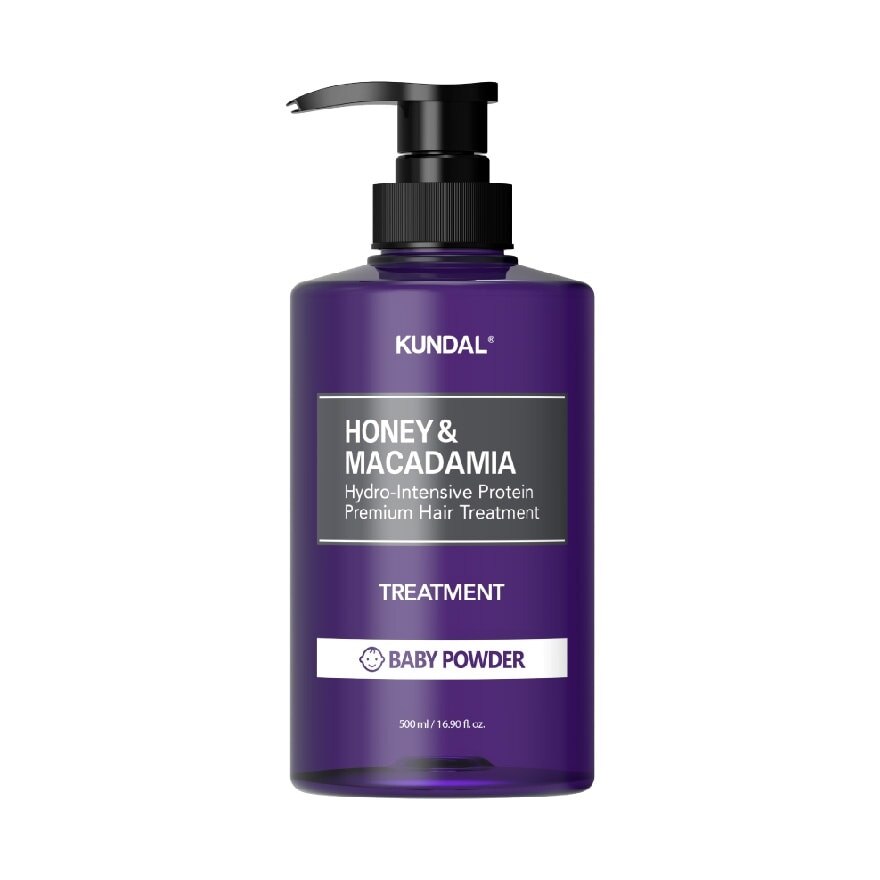 Kundal Treatment Honey  Macadamia Baby Powder 500 Ml.