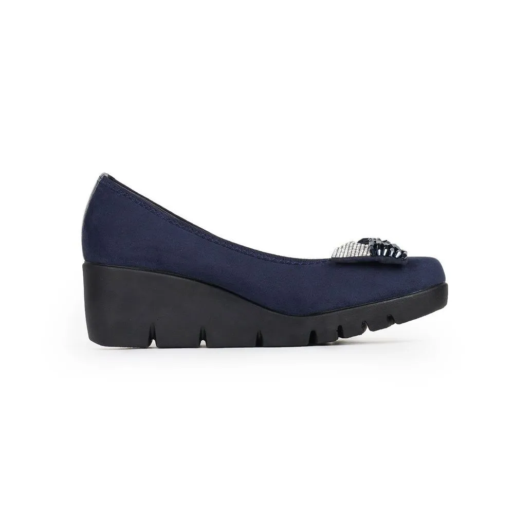 JOLI SNOB Navy Comfort High Heels FC-39657