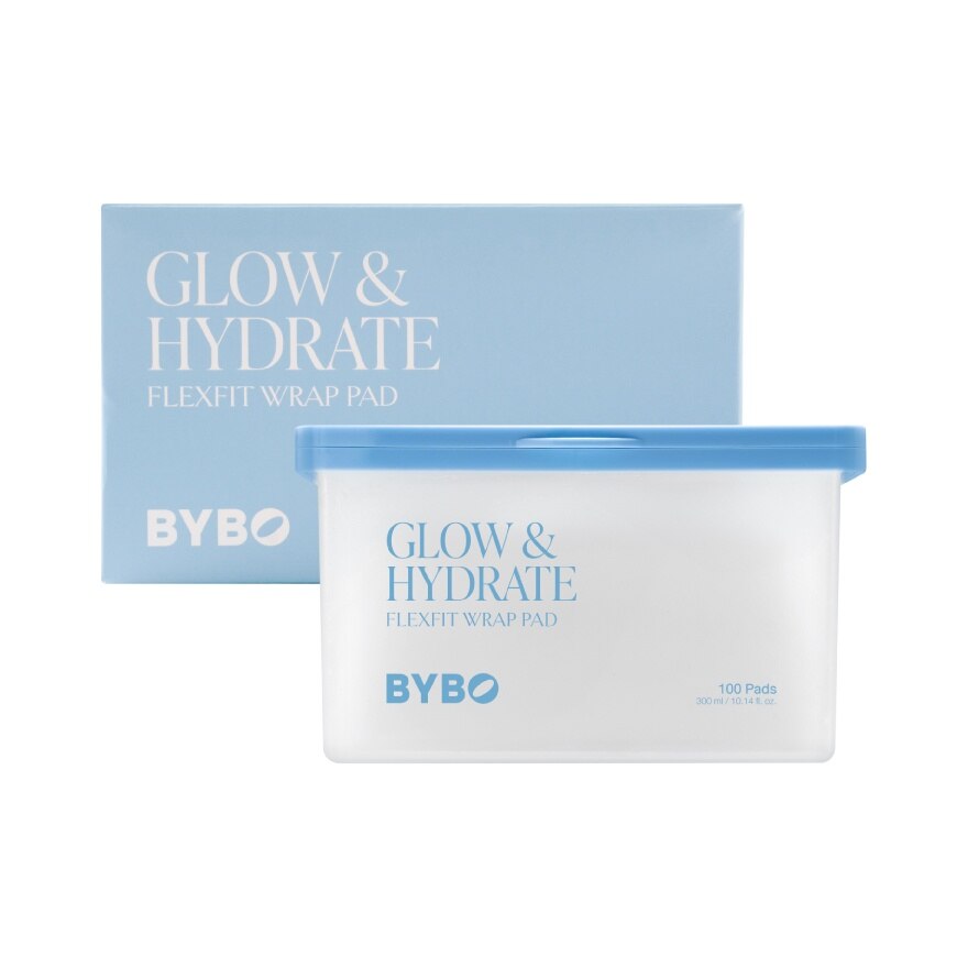 Bybo Glow  Hydrate Flexfit Wrap Pad 100'S