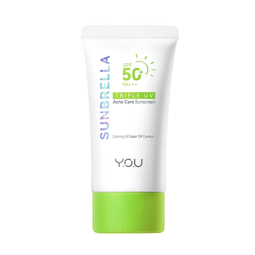Y.O.U Sunbrella Triple Uv Acne Care Sunscreen SPF50+ PA++++ 30g.