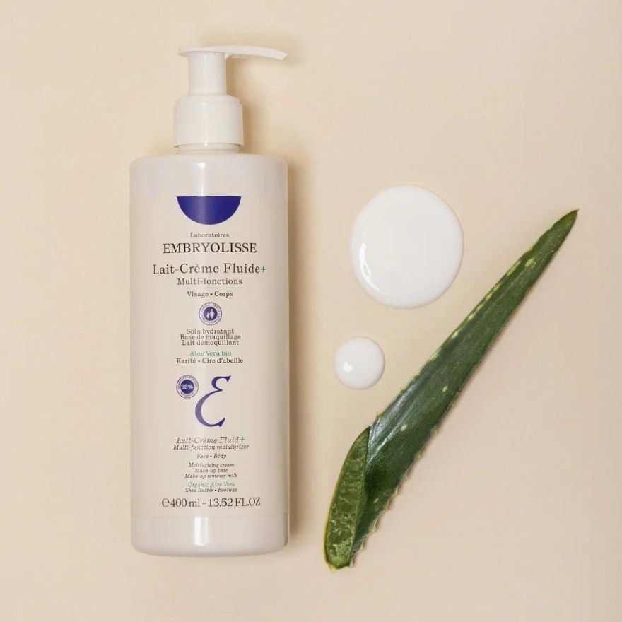 Embryolisse Lait-Creme Fluide+ 400ml.Moisturizer suitable for all skin types