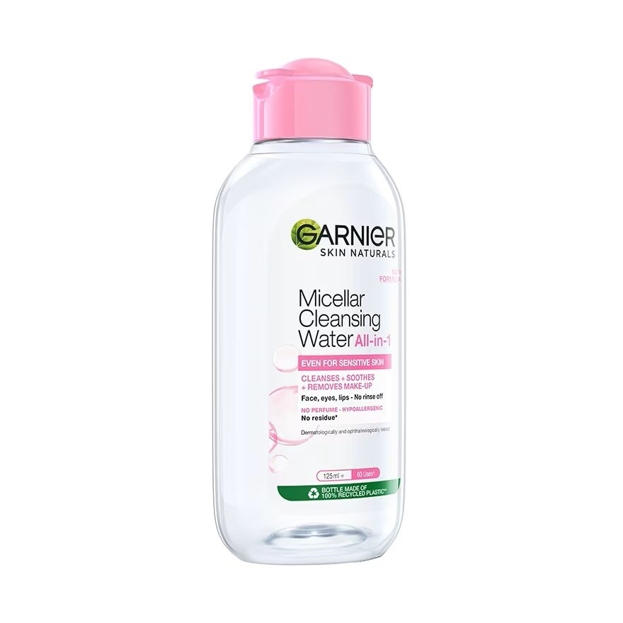 Garnier Skin Naturals Micellar Cleansing Water All-in-1 Even Sensitive Skin 125 Ml.