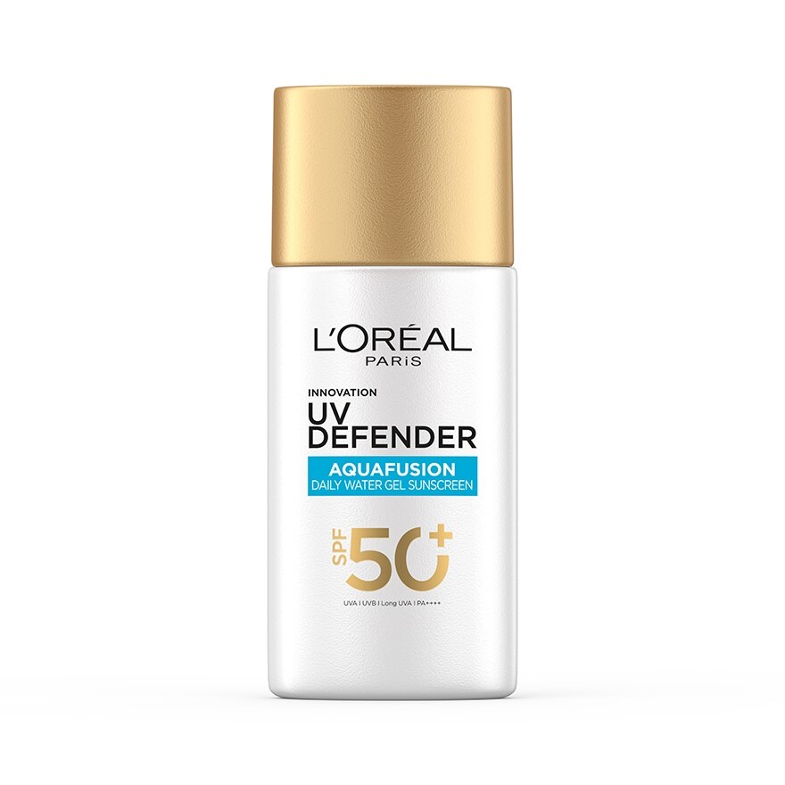 L'Oreal Paris UV Defender Aquafusion Daily Water Gel Sunscreen SPF 50+ PA++++ 50 Ml.