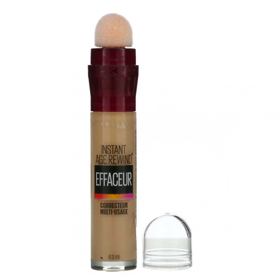 Maybelline, Instant Age Rewind, антивозрастной консилер для маскировки темных кругов под глазами, оттенок 130 средний, 6 мл (0,2 жидк. унции) - MBY-25926-100 Ivory