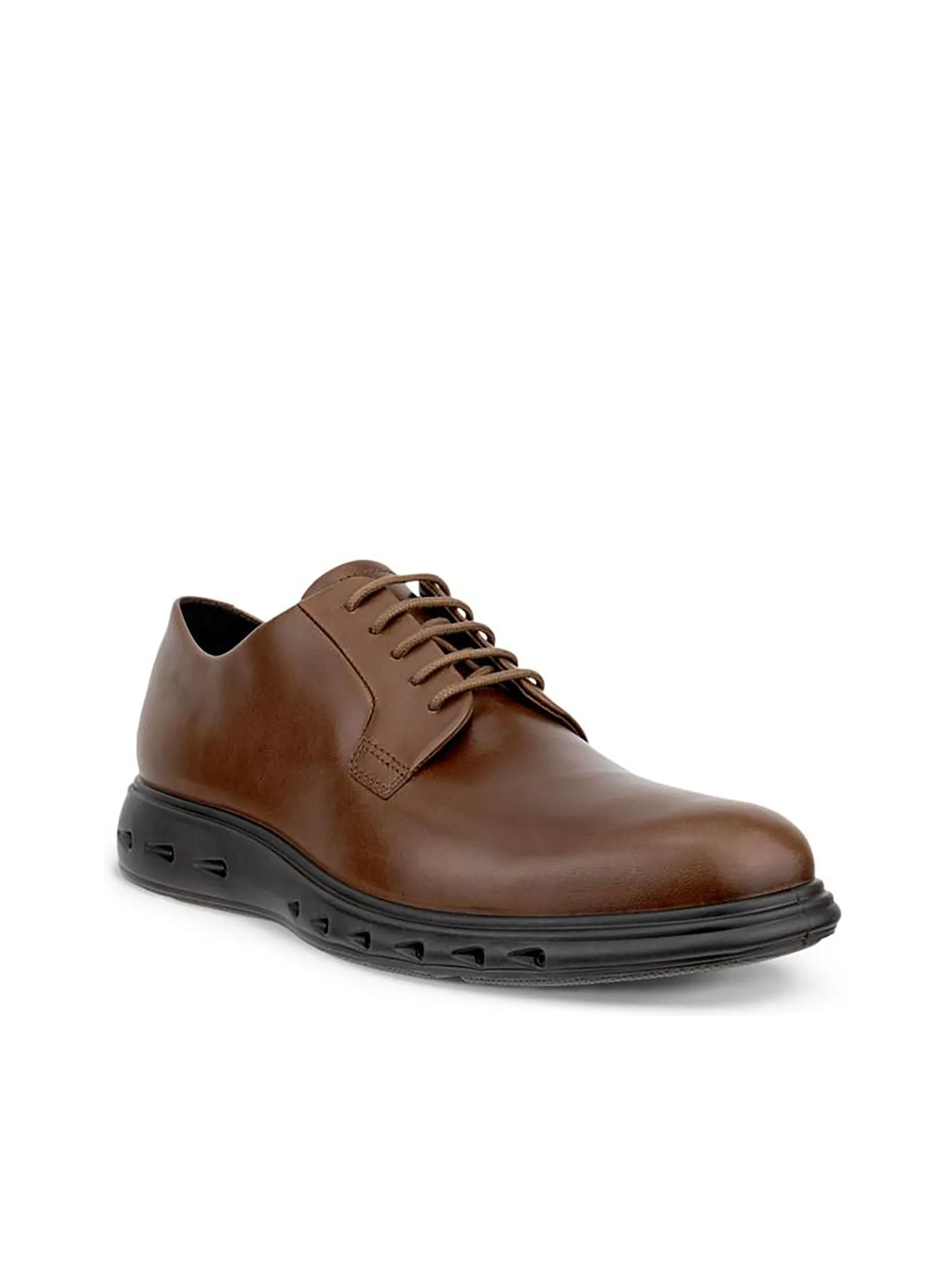 ECCO Men Leather Shoes Hybrid 720 Cocoa Brown