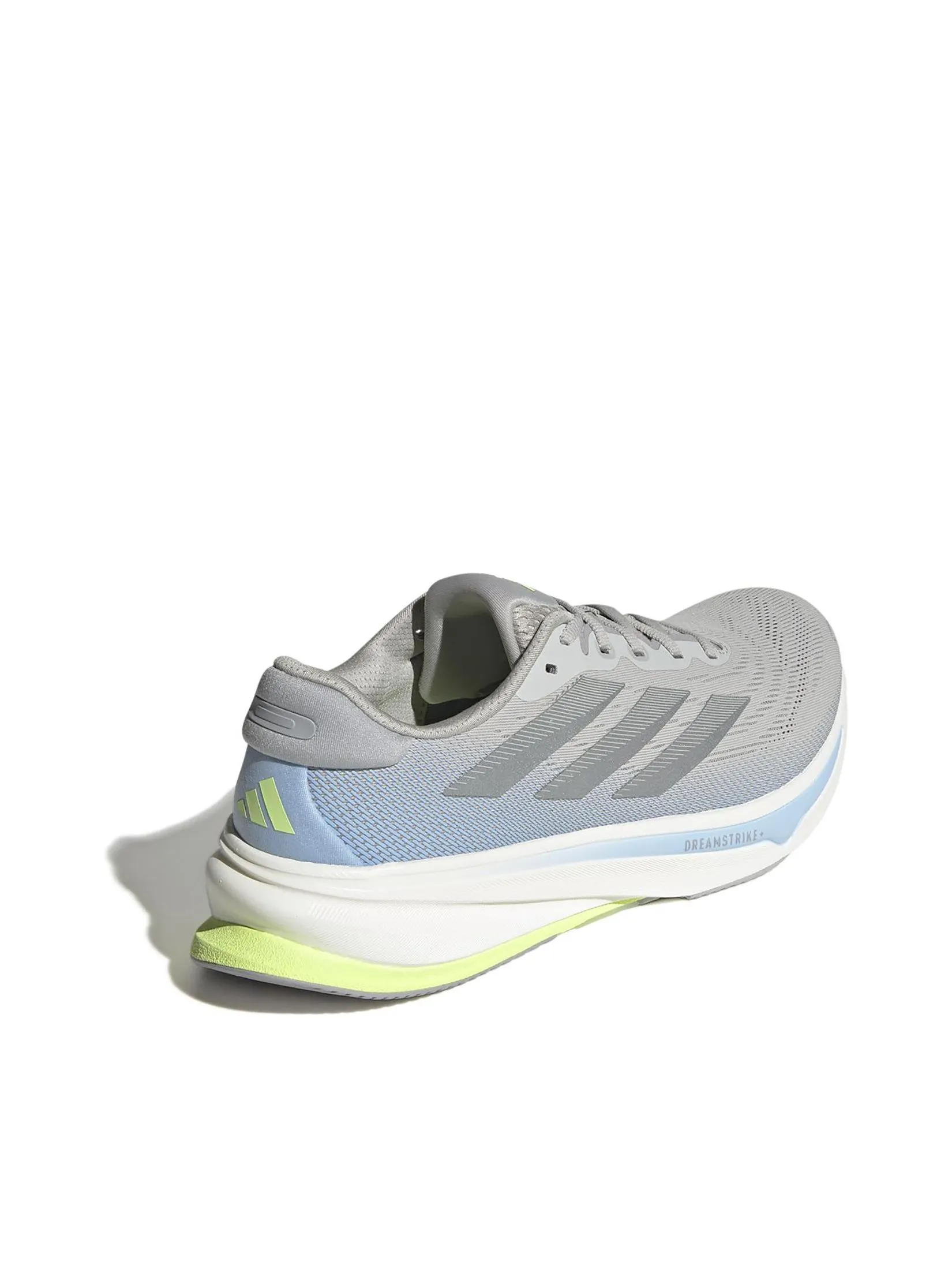 ADIDAS Men Running Shoes Supernova Rise 2 IH8708 Grey Two / Matte Silver / Hi-Res Yellow