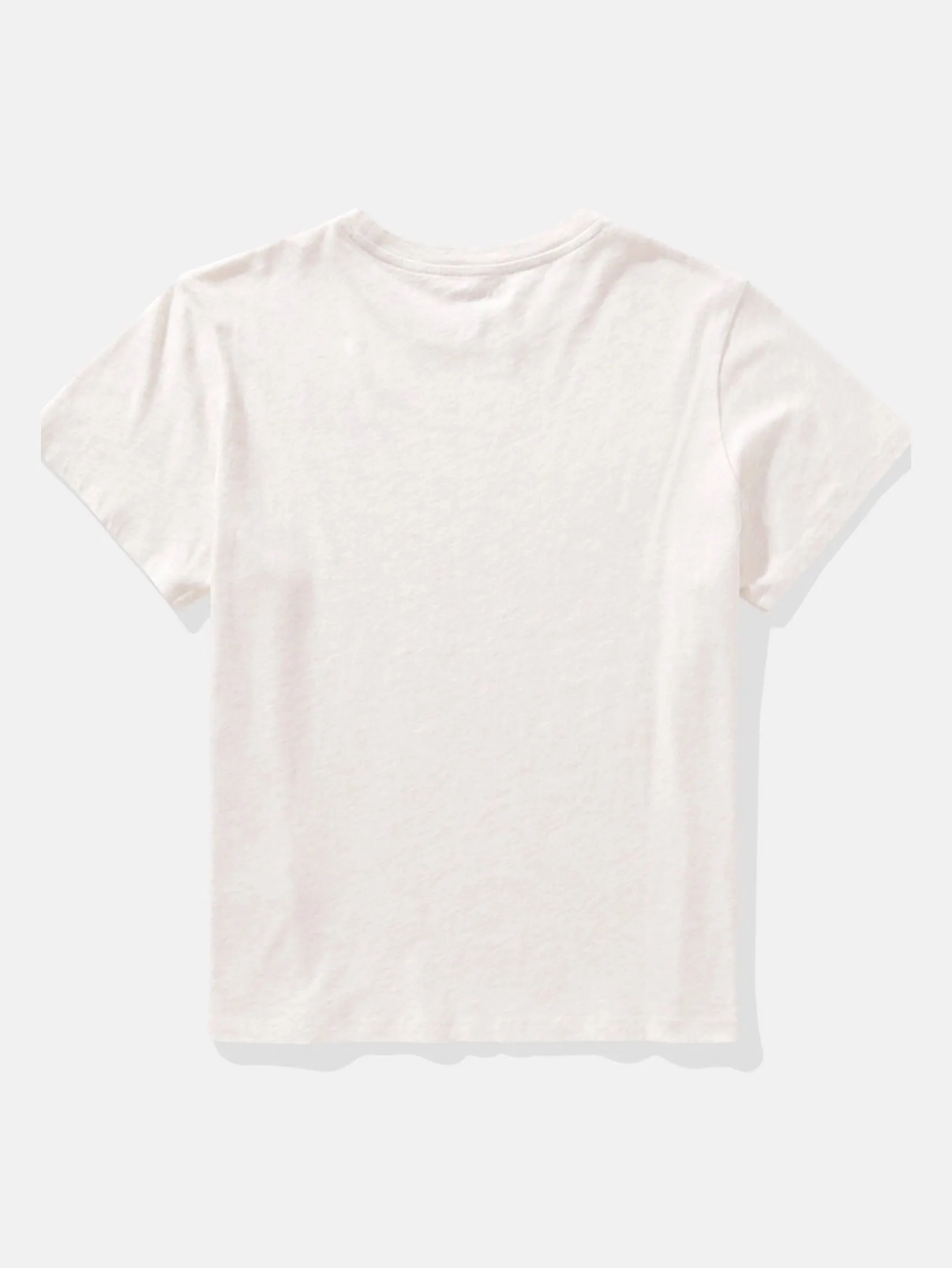 AMERICAN EAGLE WOMEN 9931 INTL EVERYDAY CREW TEE 221 HONEY