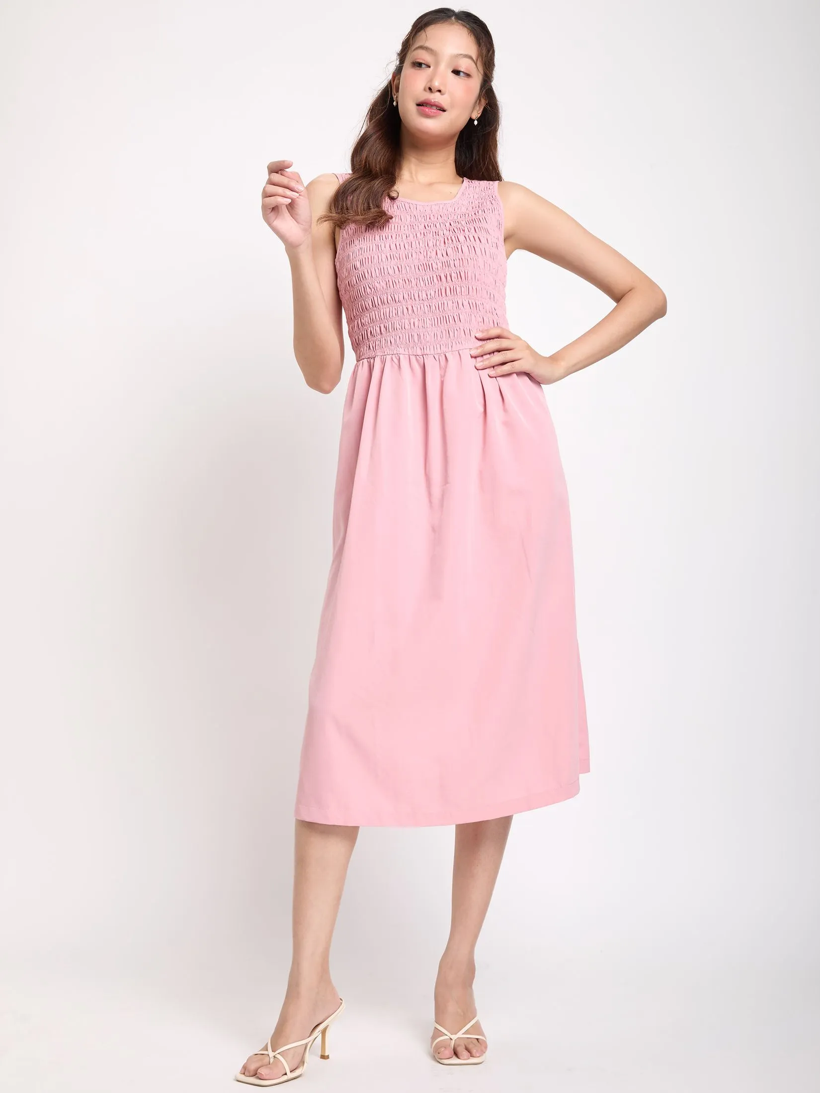 LOLITA Women Dress with Smock Top