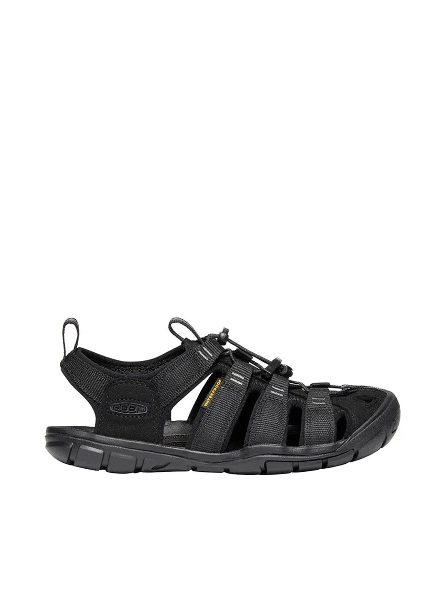 KEEN W-Clearwater Cnx Flip Flops 1020662 Black/Black
