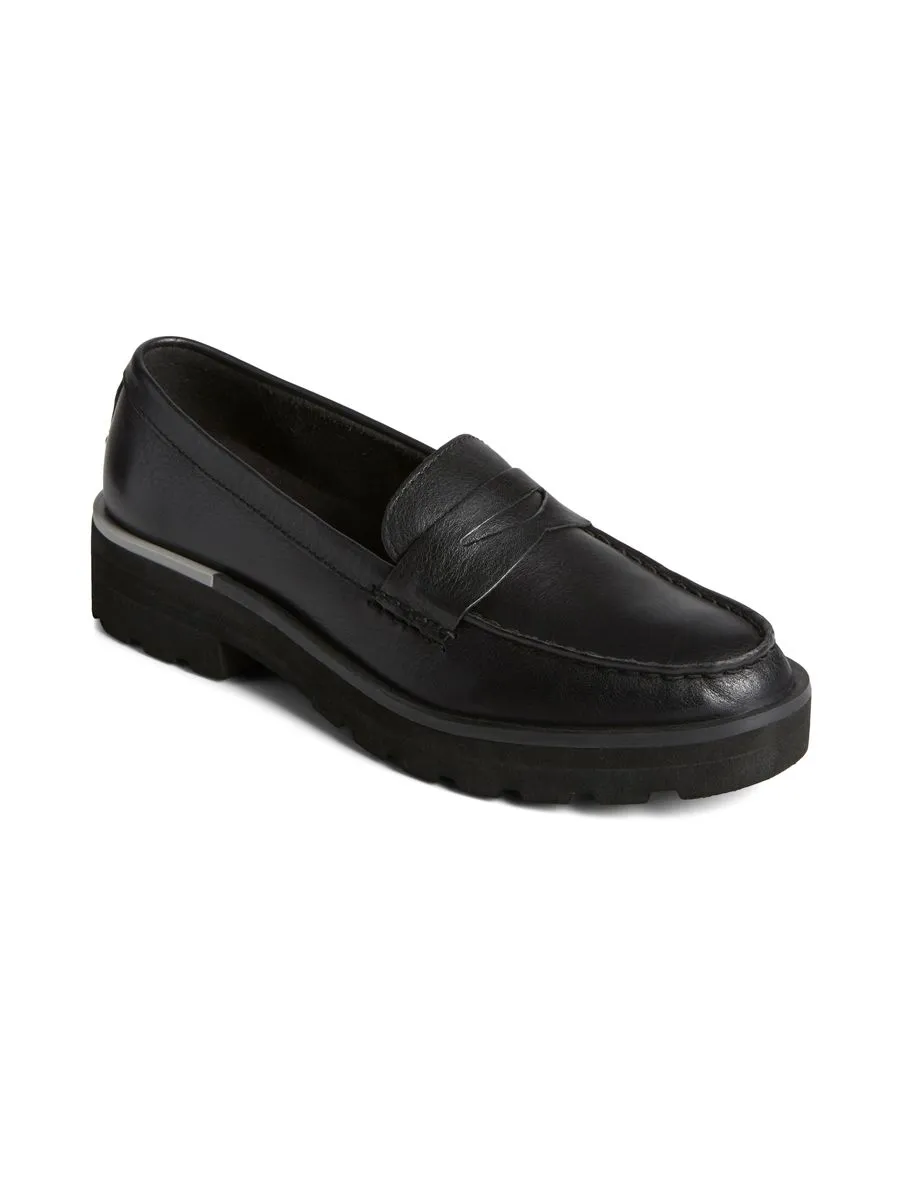 SPERRY WOMEN CHUNKY PENNY BLACK