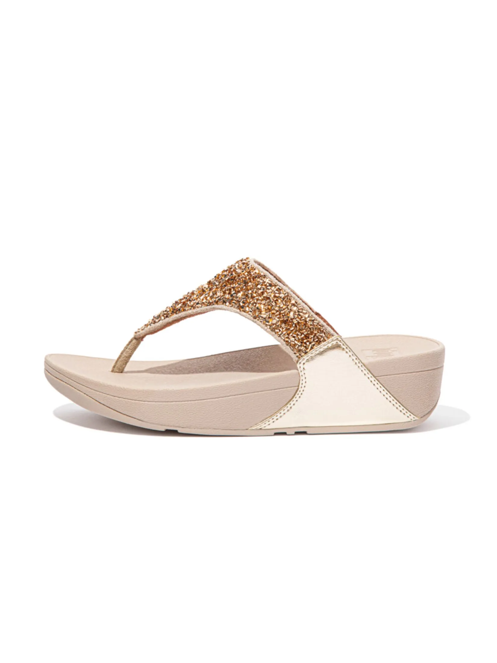 FitFlop™ WOMEN'S COMM-LULU SHIMMERFOIL GOLD