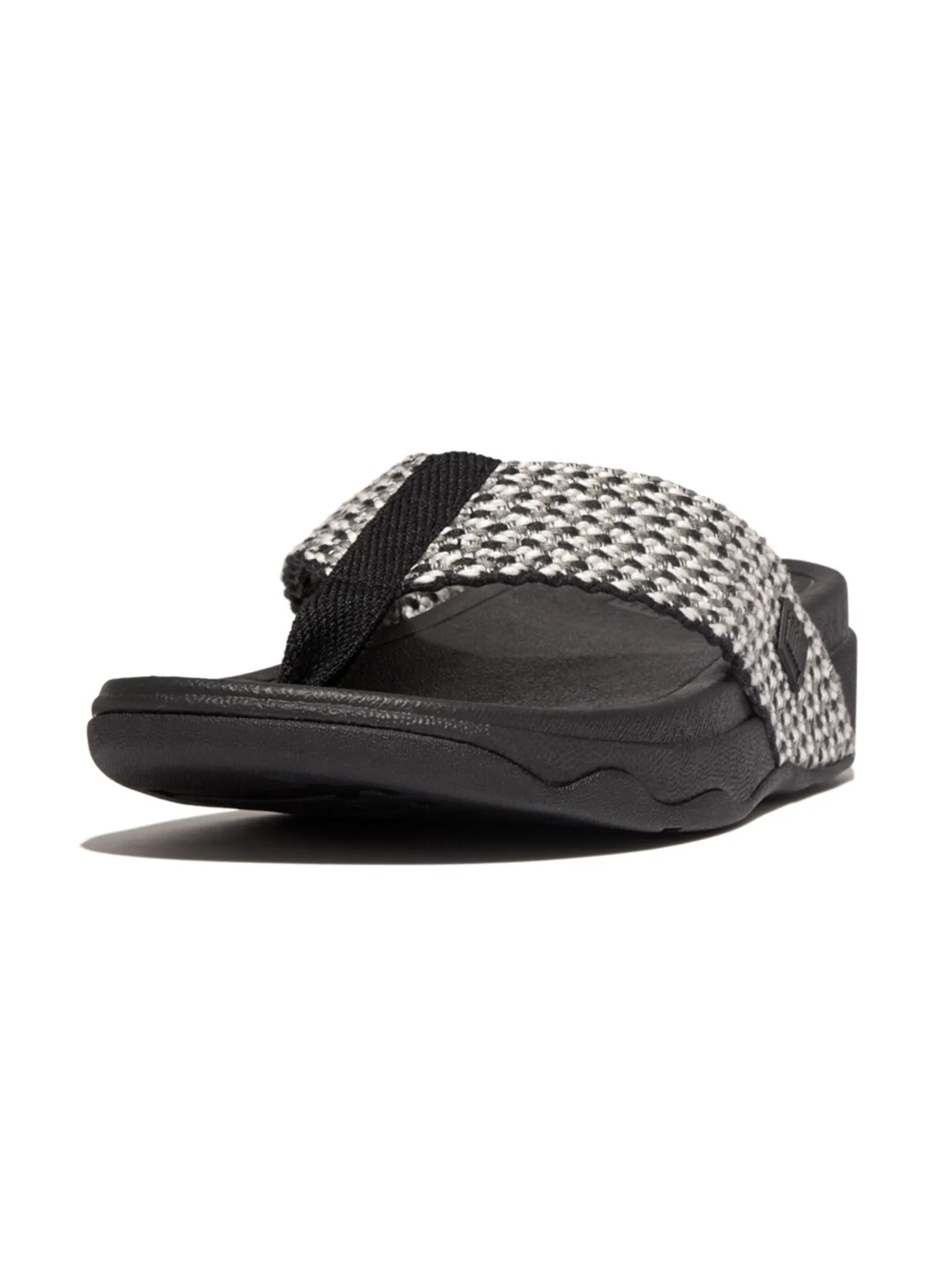 FitFlop™ WOMEN'S SURFA MULTI-TONE WEBBING BLACK