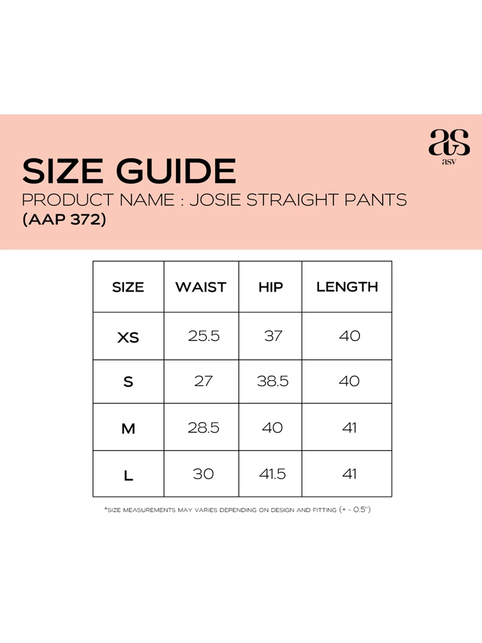 ASV ( PF24 ) Josie Straight Women Pants Pink