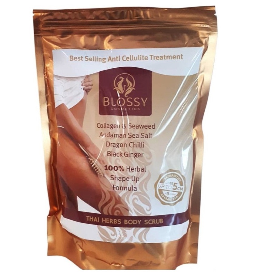 Антицеллюлитный подтягивающий скраб для тела Blossy 500 гр