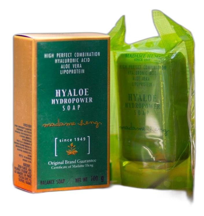 Мыло с алоэ вера и гиалуроновой кислотой Madame Heng 100 гр
