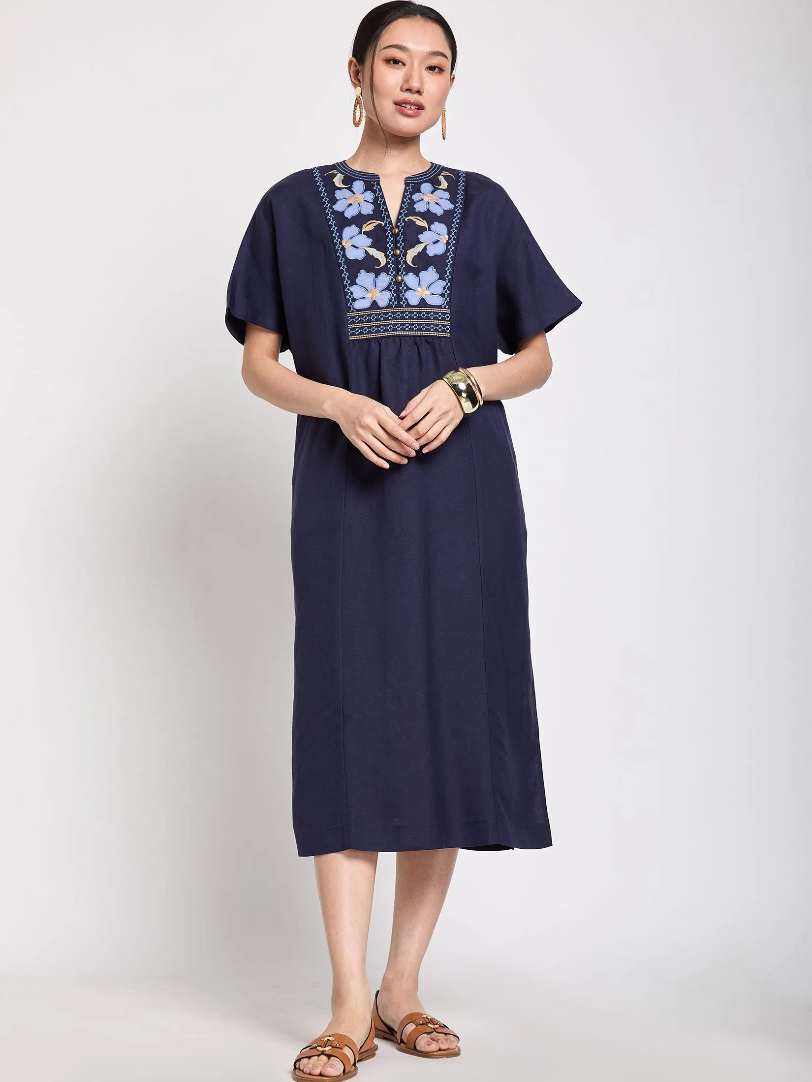 JOURNAL Women Dress Short Sleeves