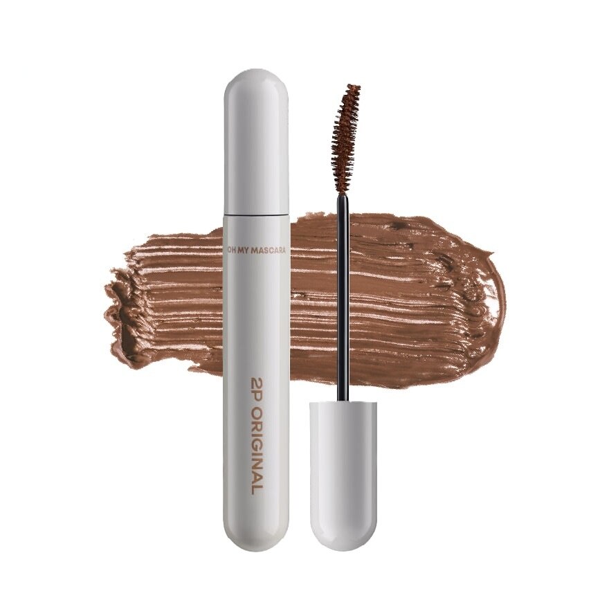 2P Original Oh My Mascara 7g. 02 Gentle Brown