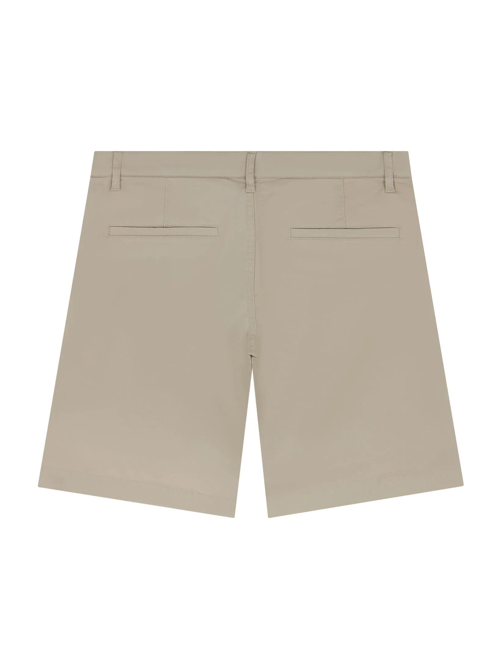 GIORDANO Men's Slim Taper Shorts (180° Elastic Waist) Crockey khaki