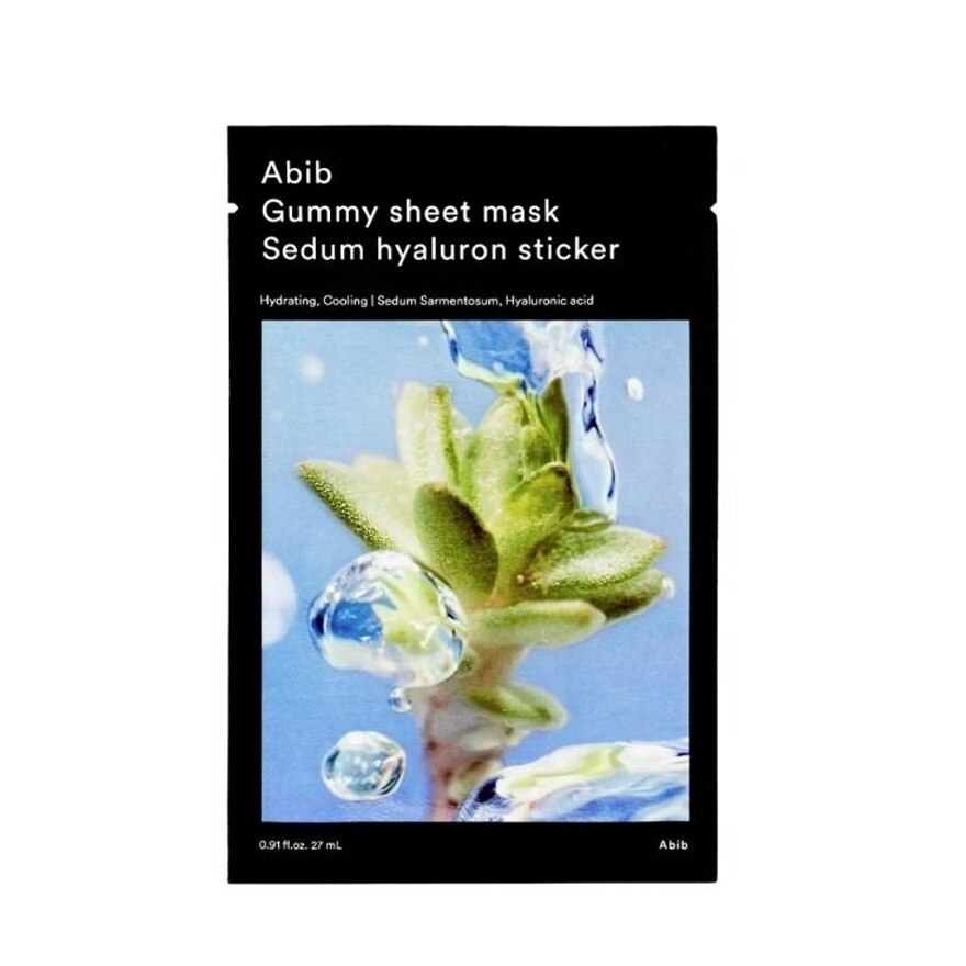 Abib Gummy Sheet Mask Sedum Hyaluron Sticker 1'S - Blue