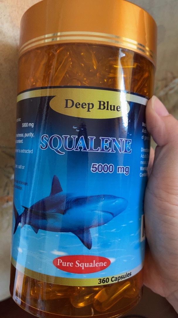 Акулий Сквален - масло из печени акулы 5000 мг 360 шт