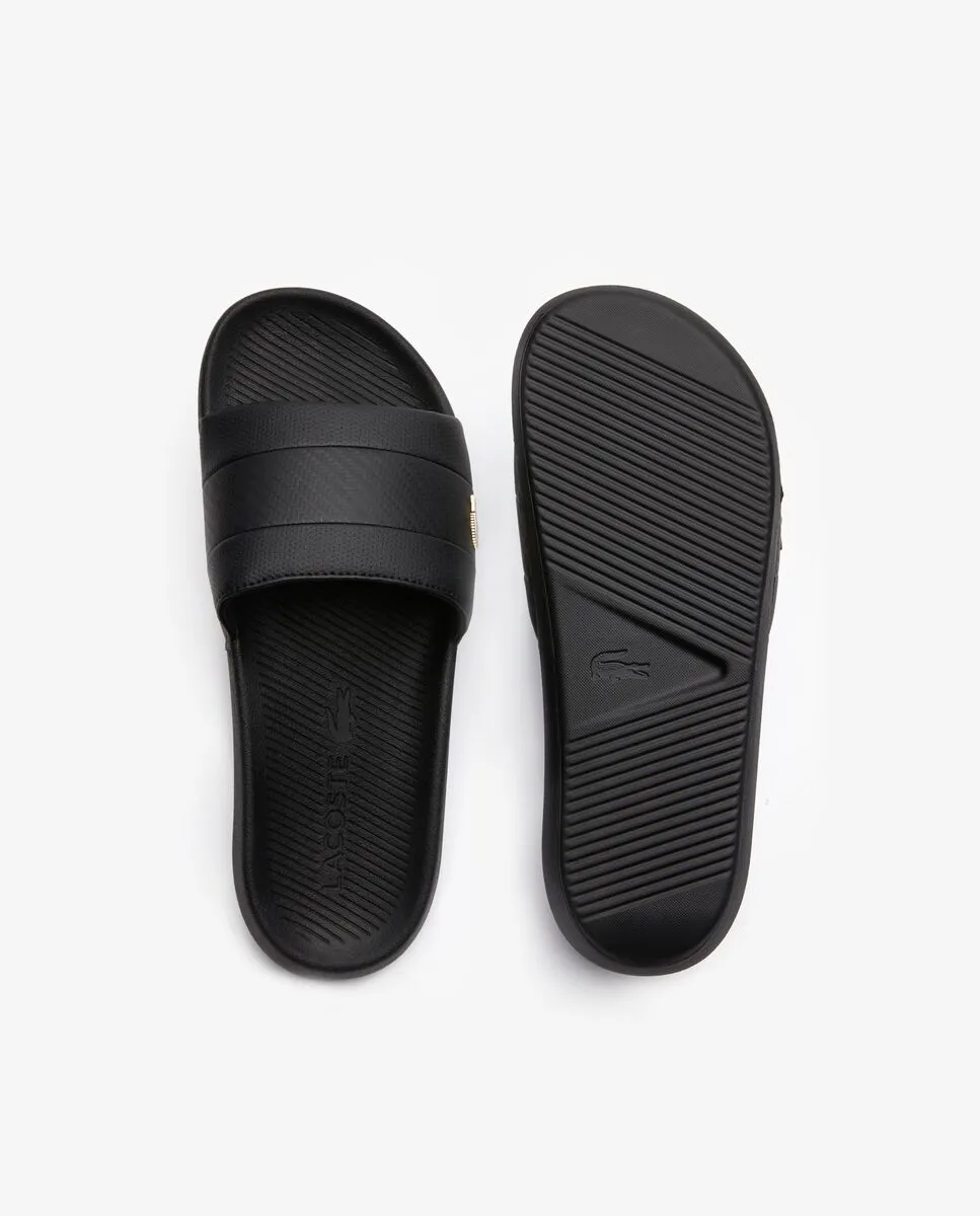 LACOSTE Men’s Serve Slide Hybrid Black