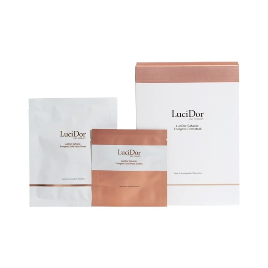 LuciDor Galvanic Energetic Gold Mask 6'S
