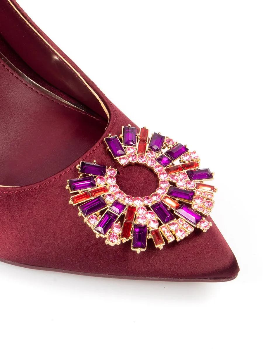 KENNETH COLE Women's high-heels model ROMI STARBURST/WINE