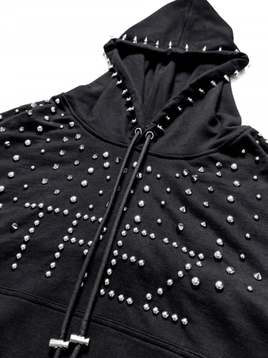 TZ WORLDWIDE Men HOODIE TZ KING PINS HOODIE LIMITED EDITION BLACK