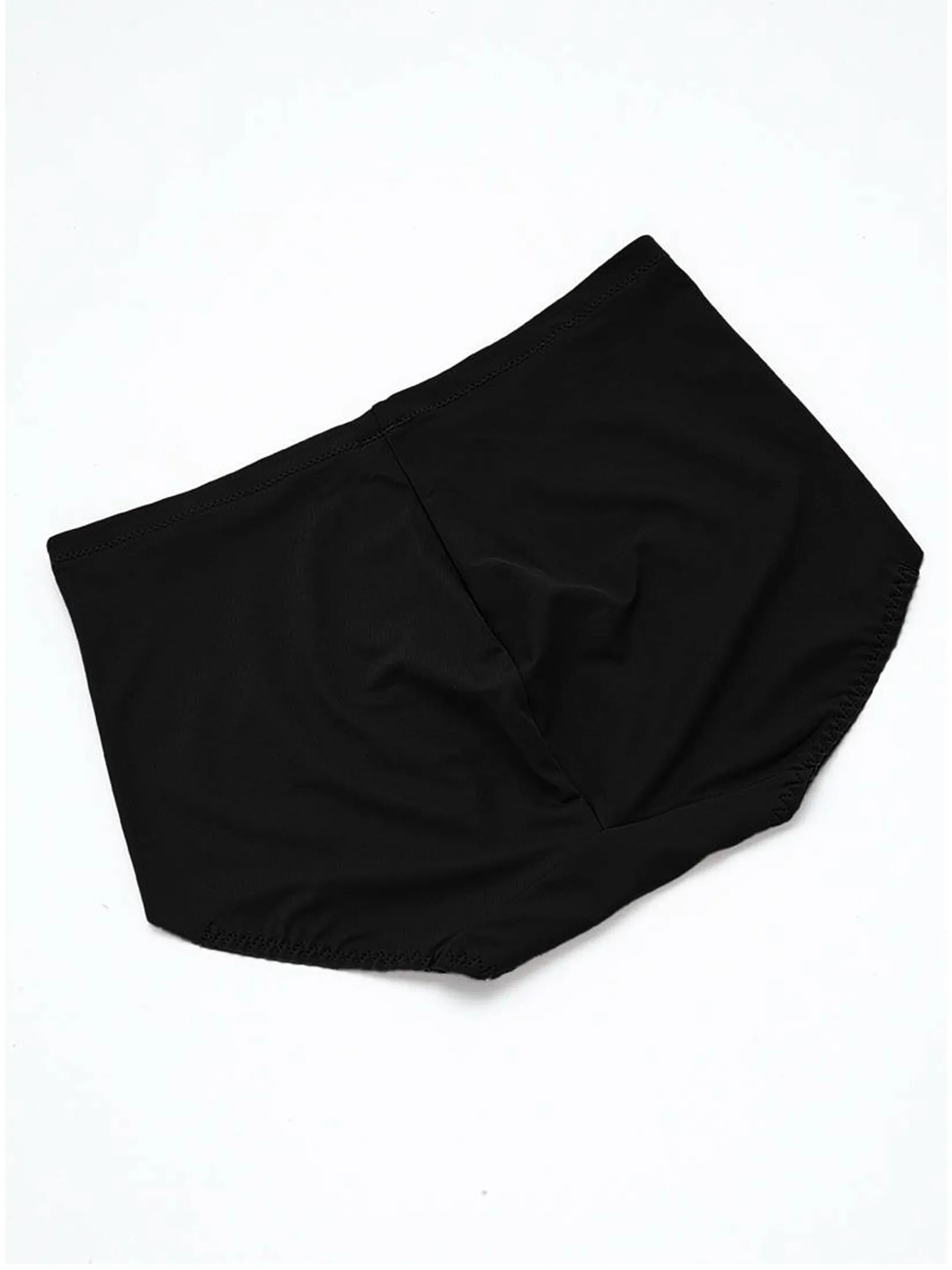 SABINA Panty Mid Waisted Woman Semi-Seamless - Black