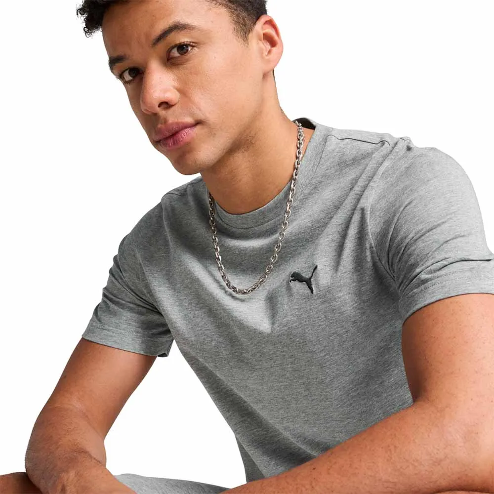 PUMA Small Logo Men T-Shirt Grey - PU097AP048EOTH