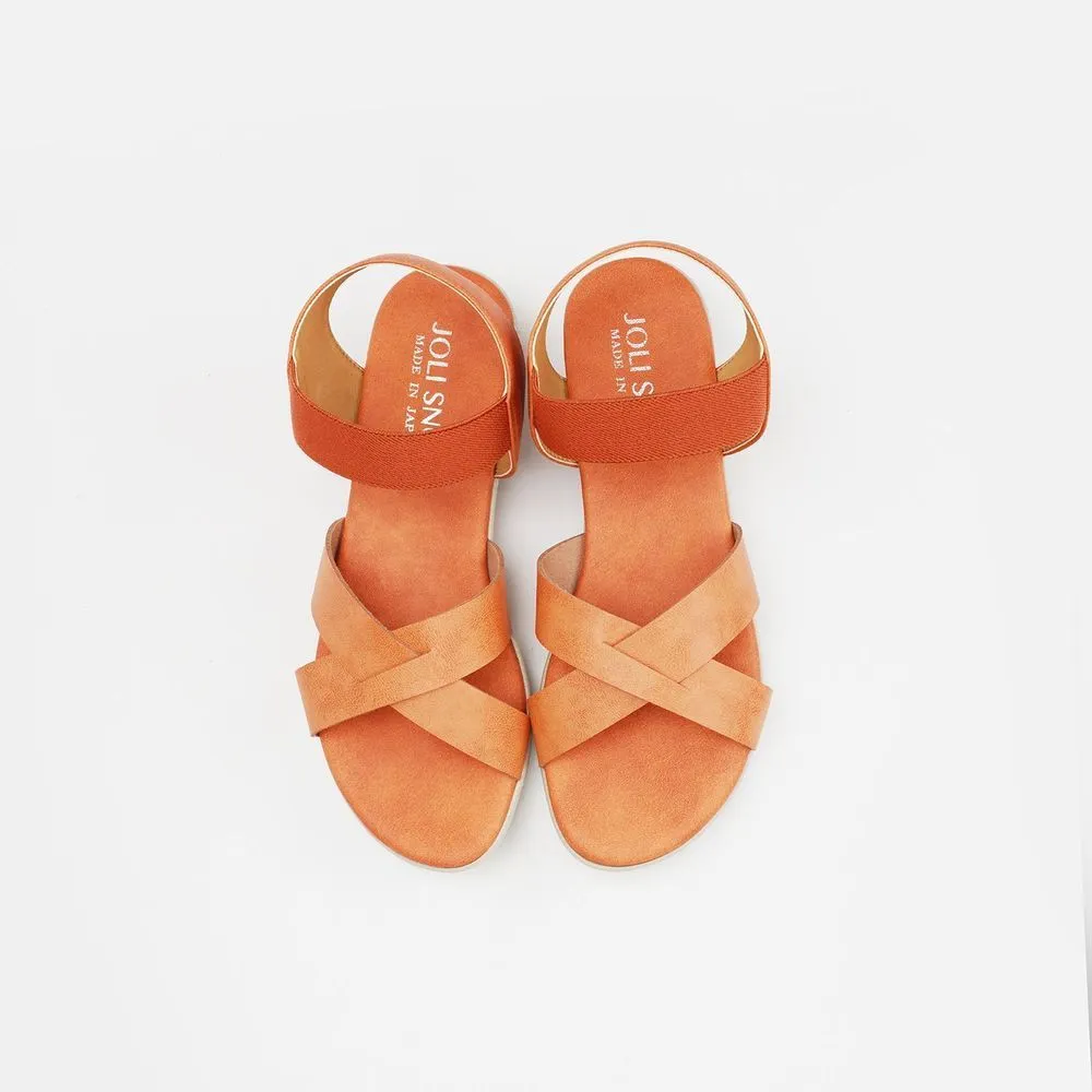 JOLI SNOB Orange Comfort Sandals ACT-32363