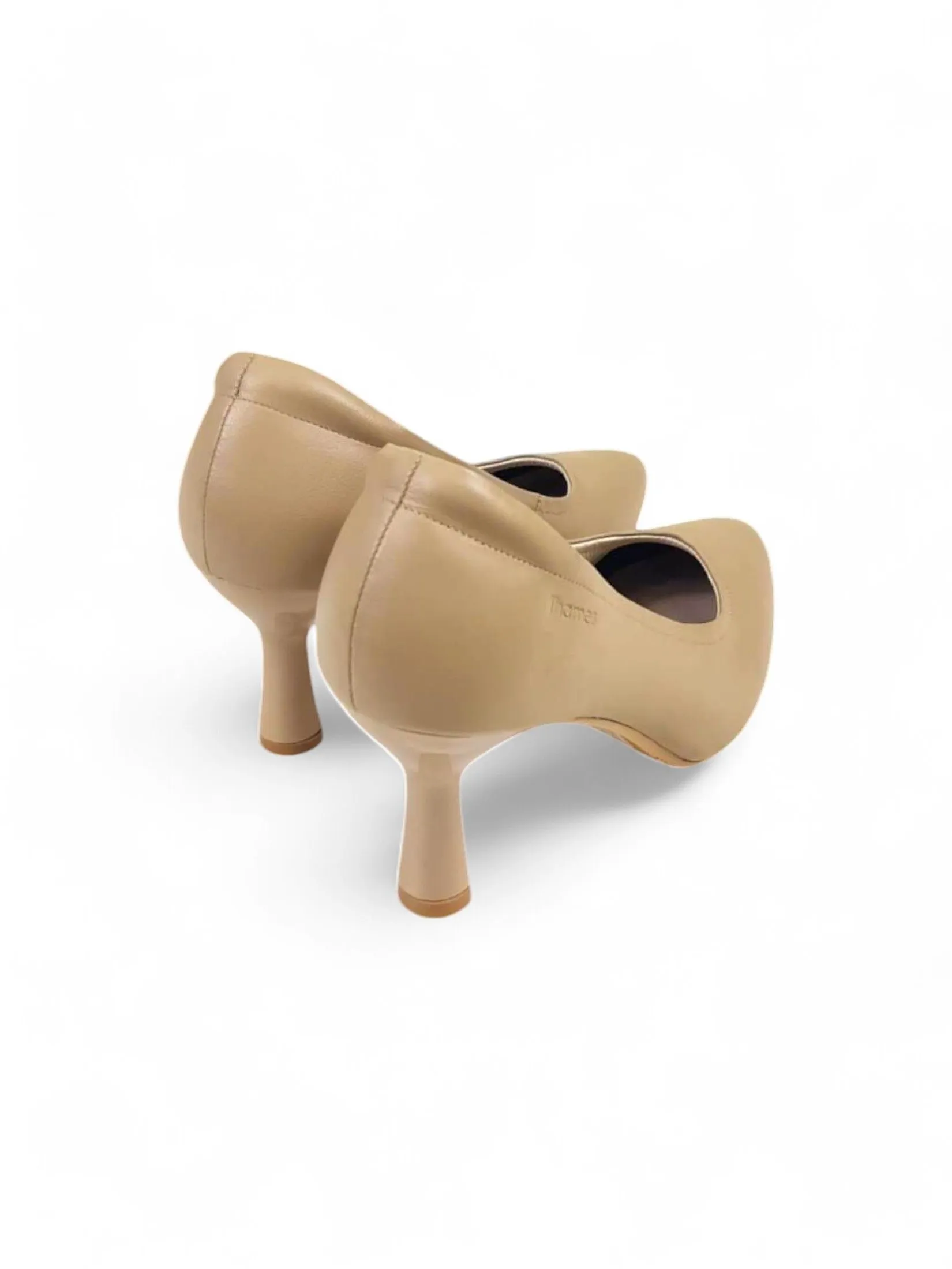THAMES Women High Heels Height 3 inch Beige