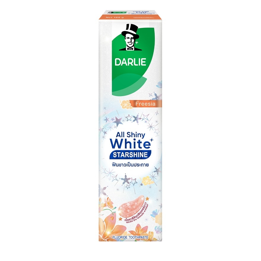 Darlie Toothpaste All Shiny White Starshine Freesia 120 G.
