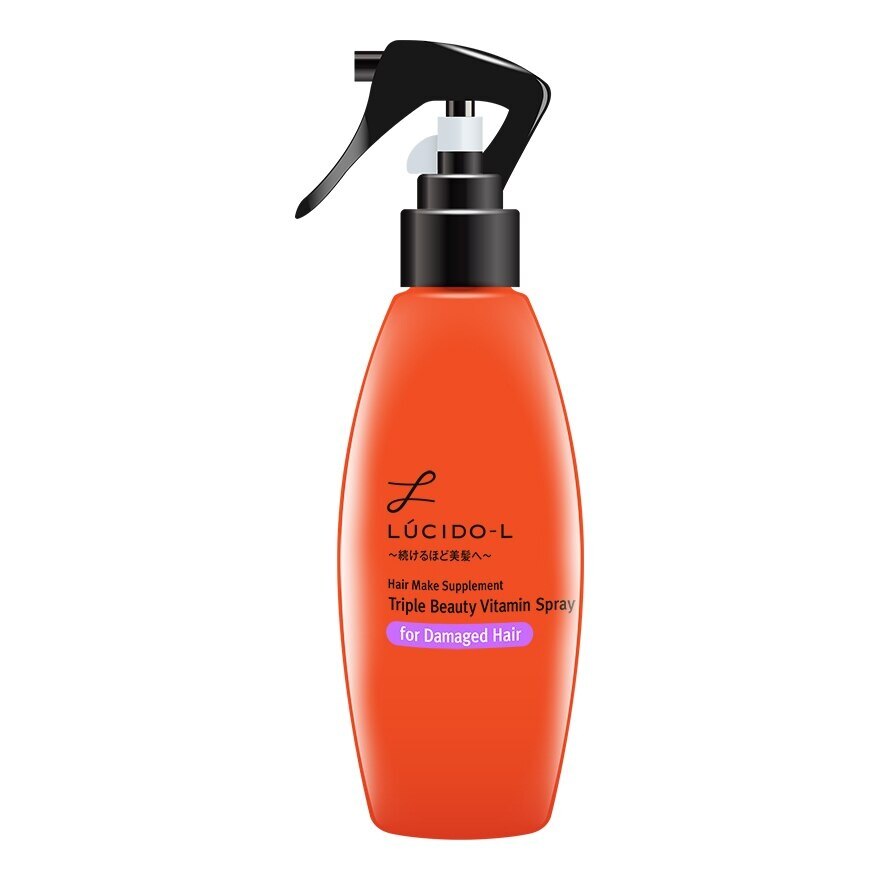 Lucido-L Hair Make Supplement Triple Beauty Vitamin Spray For Damaged Hair 200 Ml.