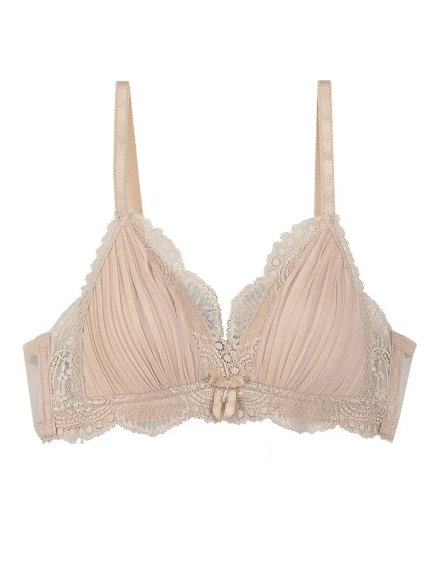 BSC LINGERIE Women Bra Wireless BB3358BE Beige