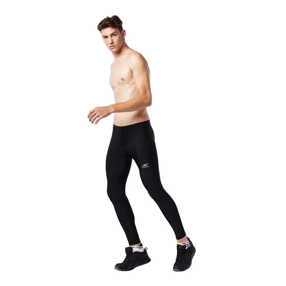 SPANDEX Black/Black-NS002LF-Compression Long pants