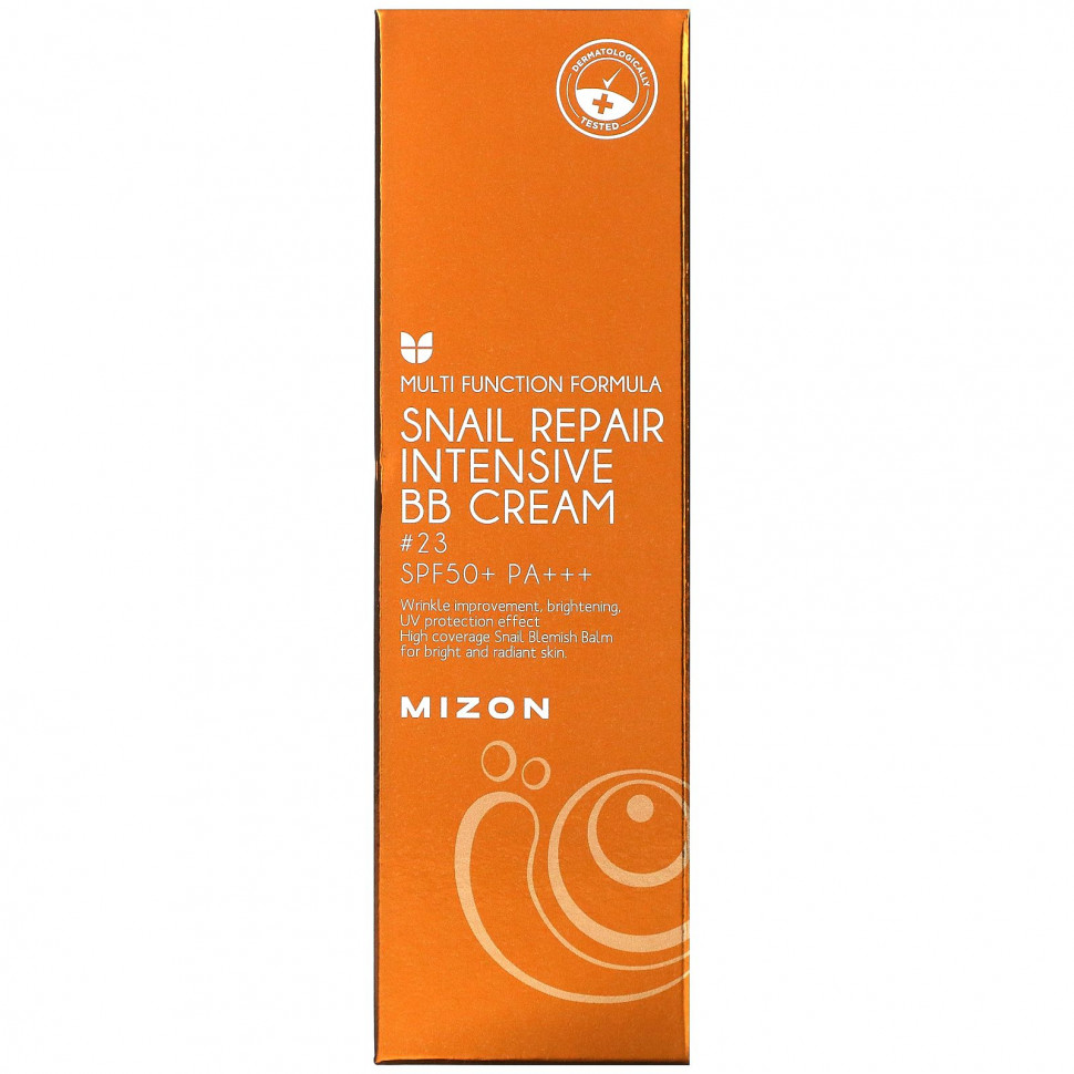 Mizon, Интенсивный BB-крем Snail Repair, SPF 50+ P +++, # 23, 50 мл (1,76 унции)