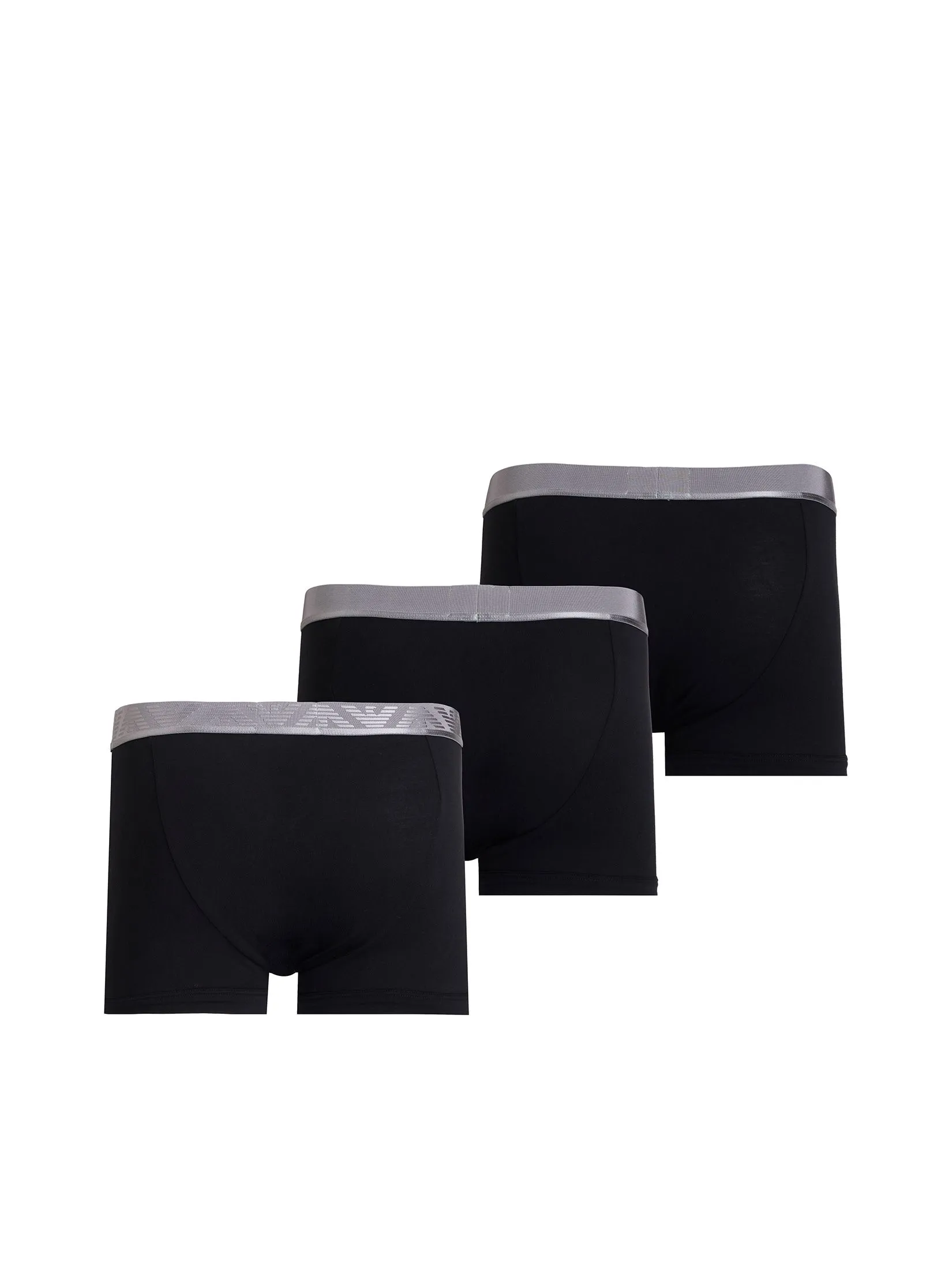 EMPORIO ARMANI Men Trunk 3 Pack FW25 MC406 Black/Black/Black