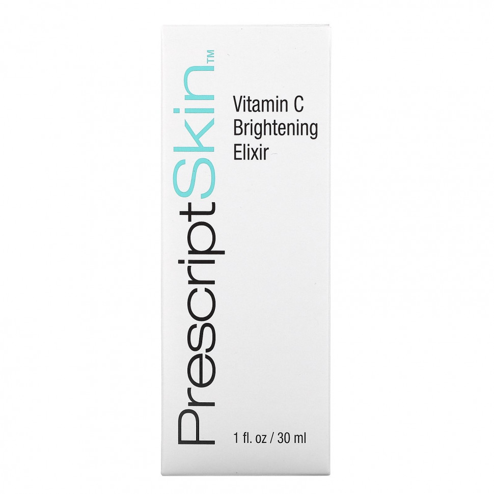PrescriptSkin, осветляющий эликсир с витамином C, улучшенная осветляющая сыворотка с сухим маслом, 30 мл (1 жидк. унция)