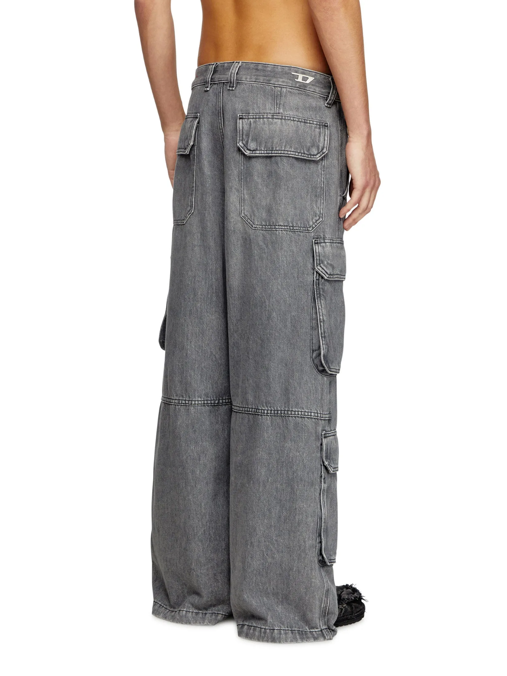 DIESEL Men Jeans Pants JEANS Black