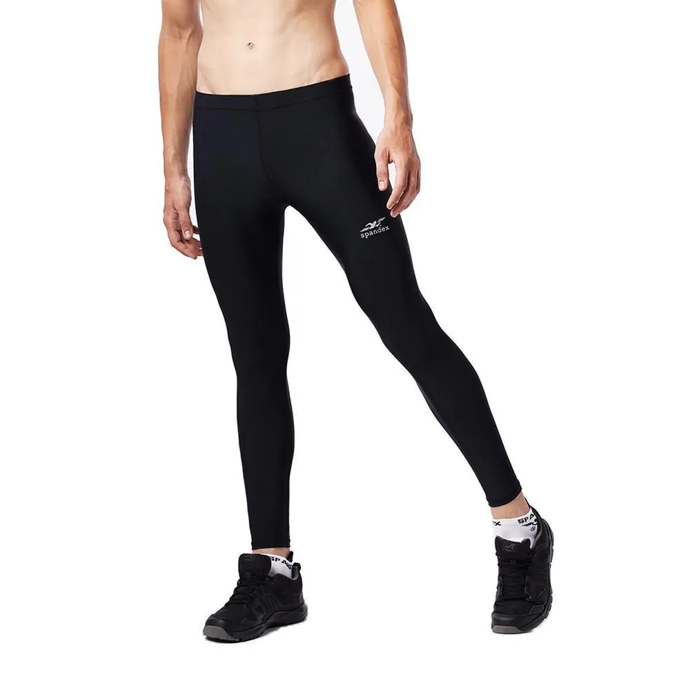 SPANDEX Black/Black-NS002LF-Compression Long pants